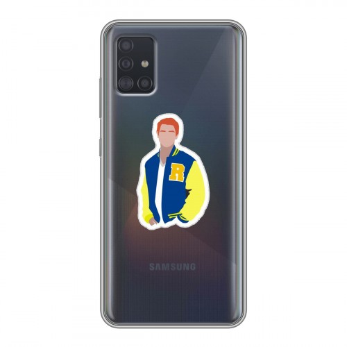 Дизайнерский силиконовый чехол для Samsung Galaxy A51 Ривердэйл