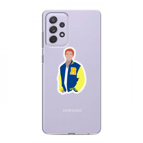 Дизайнерский пластиковый чехол для Samsung Galaxy A72 Ривердэйл