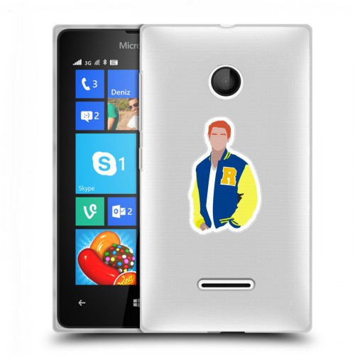 Дизайнерский пластиковый чехол для Microsoft Lumia 435 Ривердэйл