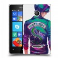 Дизайнерский пластиковый чехол для Microsoft Lumia 435 Ривердэйл