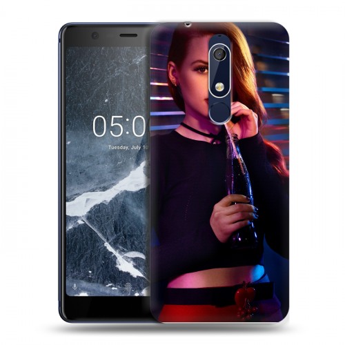 Дизайнерский пластиковый чехол для Nokia 5.1 Ривердэйл