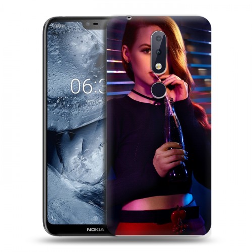 Дизайнерский пластиковый чехол для Nokia 6.1 Plus Ривердэйл