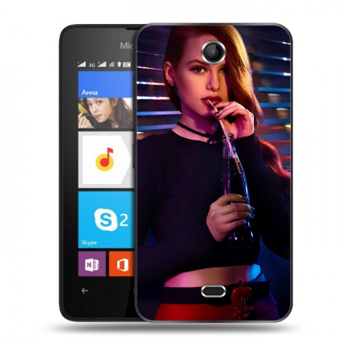 Дизайнерский силиконовый чехол для Microsoft Lumia 430 Dual SIM Ривердэйл