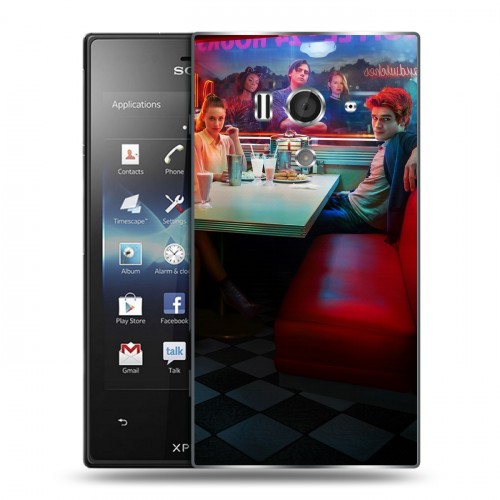 Дизайнерский пластиковый чехол для Sony Xperia acro S Ривердэйл