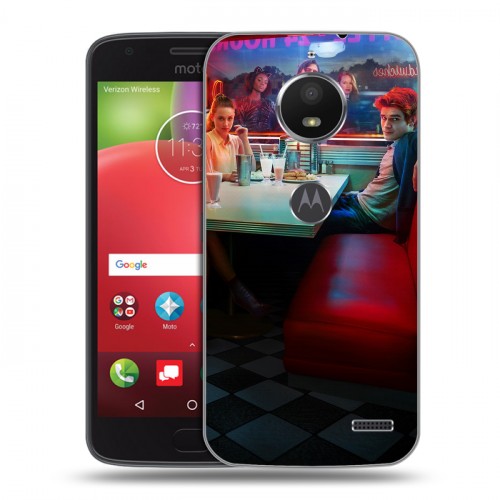 Дизайнерский пластиковый чехол для Motorola Moto E4 Ривердэйл