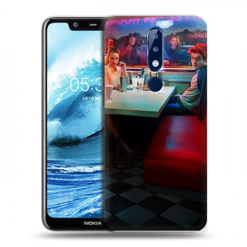 Дизайнерский силиконовый чехол для Nokia 5.1 Plus Ривердэйл