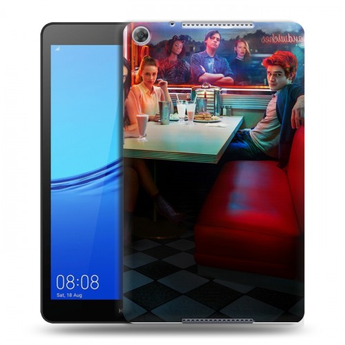 Дизайнерский силиконовый чехол для Huawei MediaPad M5 lite 8 Ривердэйл