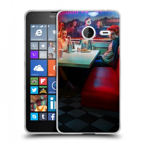 Дизайнерский пластиковый чехол для Microsoft Lumia 640 XL Ривердэйл