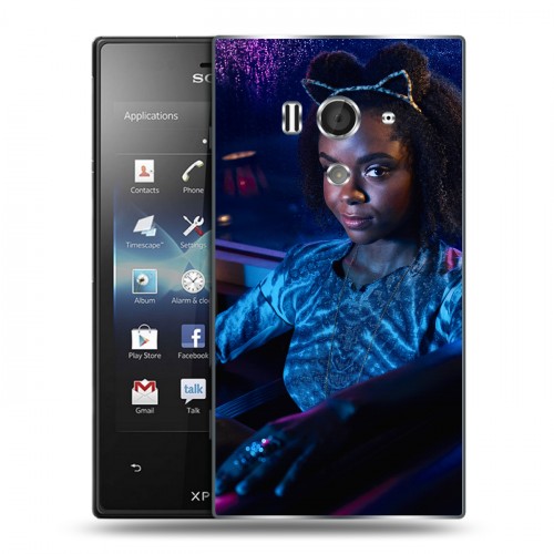 Дизайнерский пластиковый чехол для Sony Xperia acro S Ривердэйл