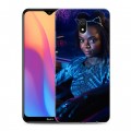 Дизайнерский силиконовый с усиленными углами чехол для Xiaomi RedMi 8A Ривердэйл