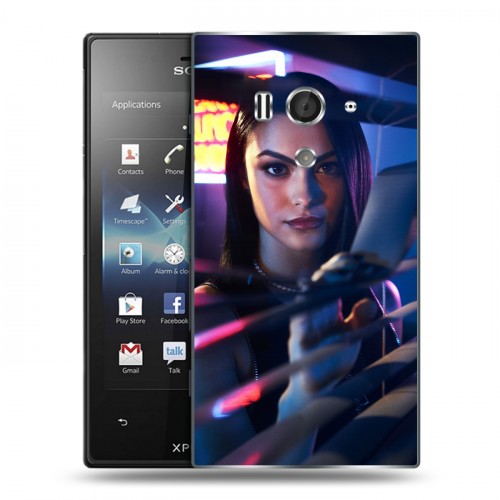 Дизайнерский пластиковый чехол для Sony Xperia acro S Ривердэйл