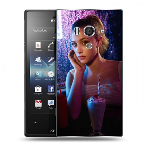 Дизайнерский пластиковый чехол для Sony Xperia acro S Ривердэйл