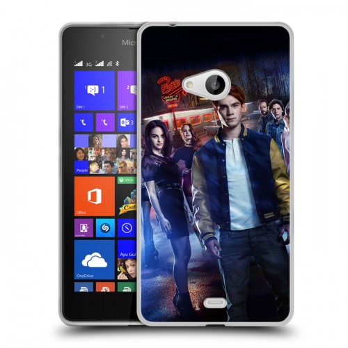 Дизайнерский пластиковый чехол для Microsoft Lumia 540 Ривердэйл