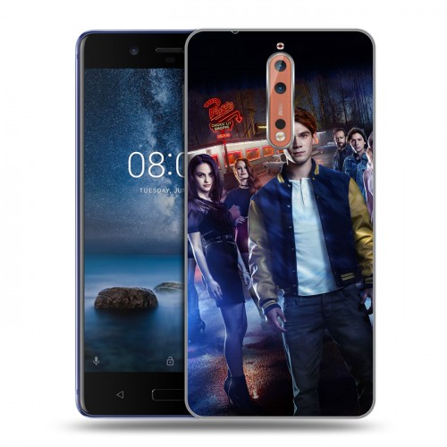 Дизайнерский пластиковый чехол для Nokia 8 Ривердэйл