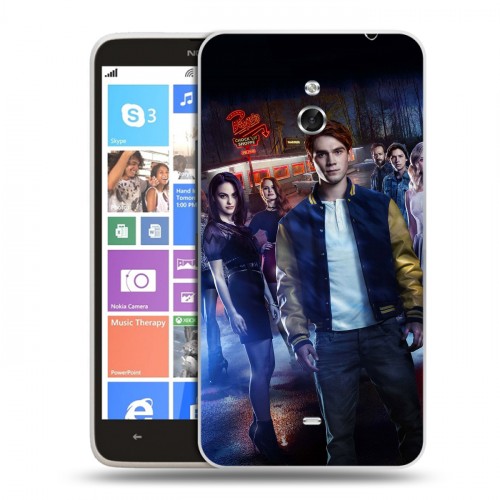 Дизайнерский пластиковый чехол для Nokia Lumia 1320 Ривердэйл