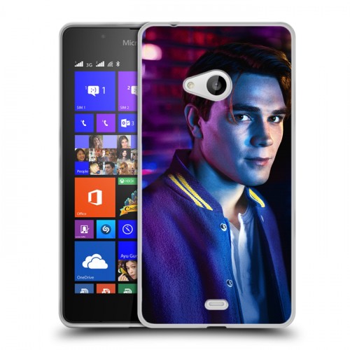 Дизайнерский пластиковый чехол для Microsoft Lumia 540 Ривердэйл