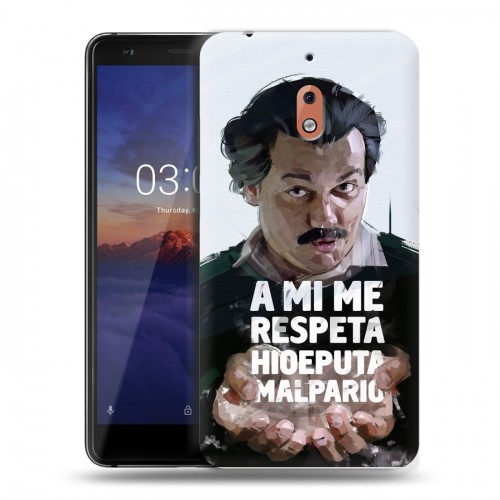 Дизайнерский силиконовый чехол для Nokia 2.1 Нарко