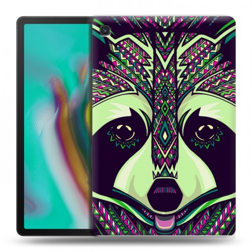 Дизайнерский силиконовый чехол для Samsung Galaxy Tab S5e Животные ацтеков