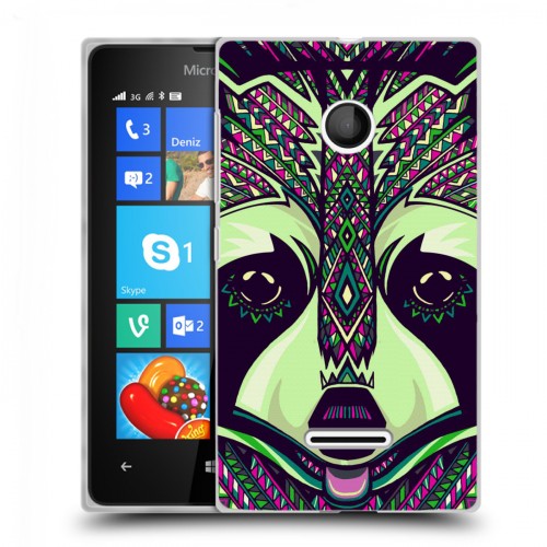 Дизайнерский пластиковый чехол для Microsoft Lumia 435 Животные ацтеков