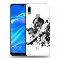 Дизайнерский пластиковый чехол для Huawei Y6 (2019) Нарко