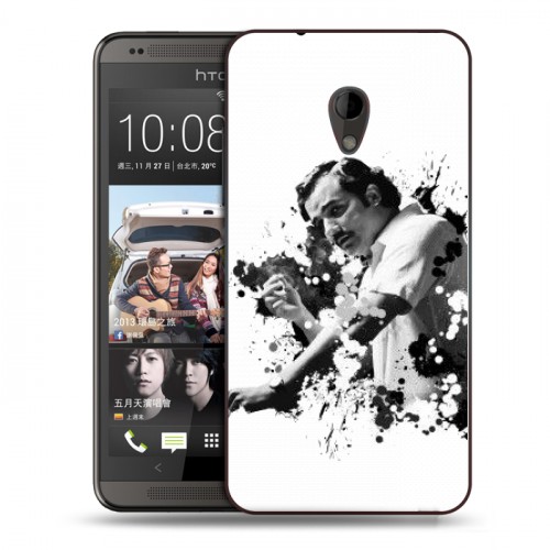 Дизайнерский пластиковый чехол для HTC Desire 700 Нарко