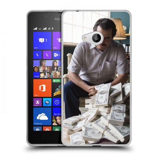 Дизайнерский пластиковый чехол для Microsoft Lumia 540 Нарко