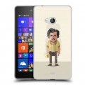 Дизайнерский пластиковый чехол для Microsoft Lumia 540 Нарко