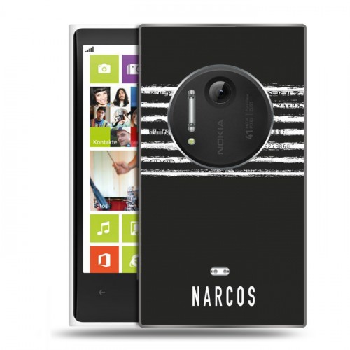 Дизайнерский пластиковый чехол для Nokia Lumia 1020 Нарко