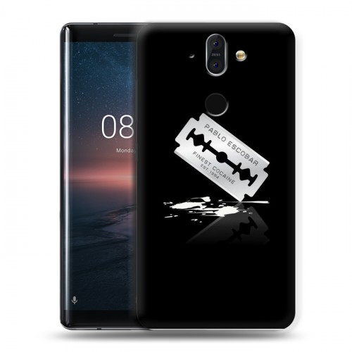 Дизайнерский пластиковый чехол для Nokia 8 Sirocco Нарко