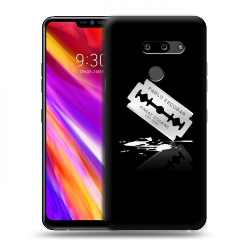 Дизайнерский пластиковый чехол для LG G8 ThinQ Нарко