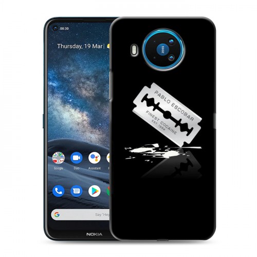 Дизайнерский силиконовый чехол для Nokia 8.3 Нарко