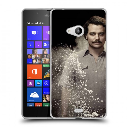 Дизайнерский пластиковый чехол для Microsoft Lumia 540 Нарко