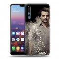 Дизайнерский силиконовый с усиленными углами чехол для Huawei P20 Pro Нарко