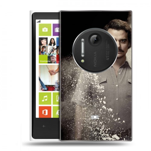 Дизайнерский пластиковый чехол для Nokia Lumia 1020 Нарко