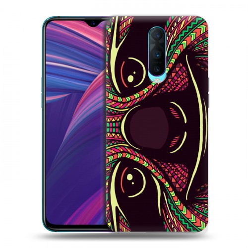 Дизайнерский пластиковый чехол для OPPO RX17 Pro Животные ацтеков