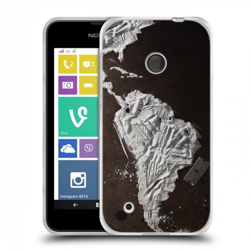 Дизайнерский пластиковый чехол для Nokia Lumia 530 Нарко