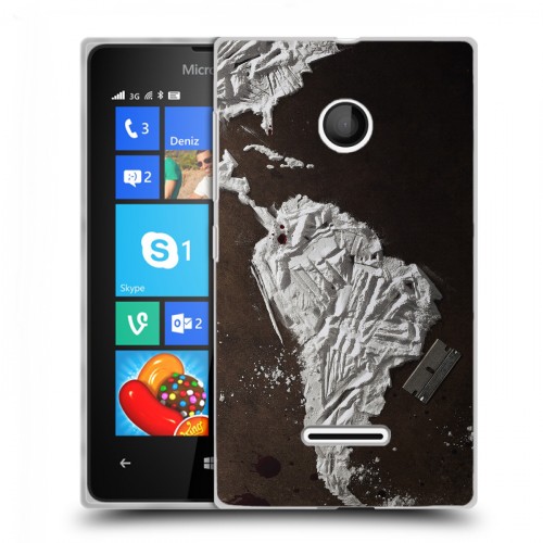 Дизайнерский пластиковый чехол для Microsoft Lumia 435 Нарко