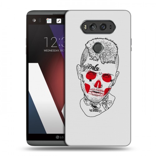 Дизайнерский пластиковый чехол для LG V20  Lil Peep