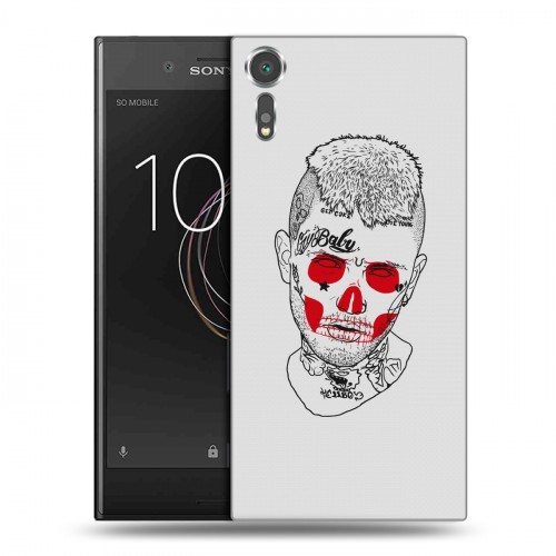 Дизайнерский пластиковый чехол для Sony Xperia XZs  Lil Peep