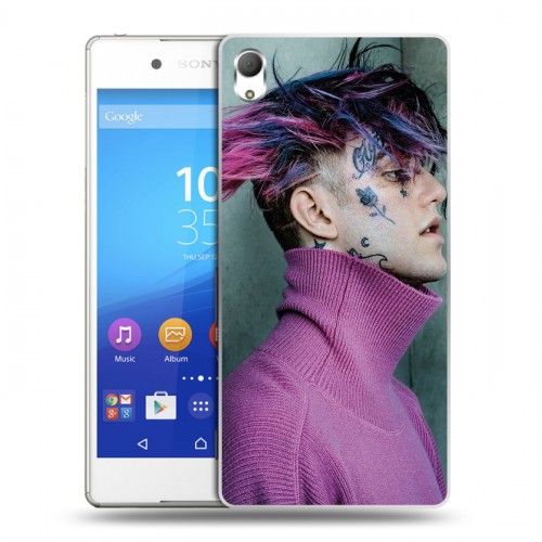 Дизайнерский пластиковый чехол для Sony Xperia Z3+  Lil Peep