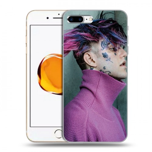 Дизайнерский пластиковый чехол для Iphone 7 Plus / 8 Plus  Lil Peep