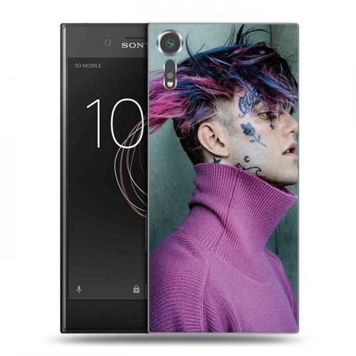 Дизайнерский пластиковый чехол для Sony Xperia XZs  Lil Peep