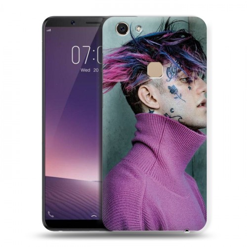 Дизайнерский пластиковый чехол для Vivo V7  Lil Peep