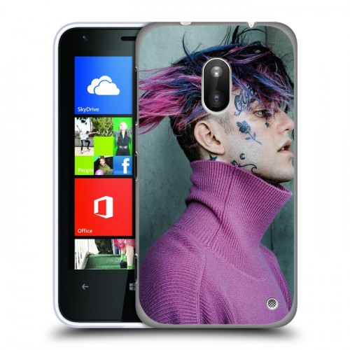 Дизайнерский пластиковый чехол для Nokia Lumia 620  Lil Peep