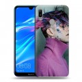 Дизайнерский пластиковый чехол для Huawei Y6 (2019)  Lil Peep