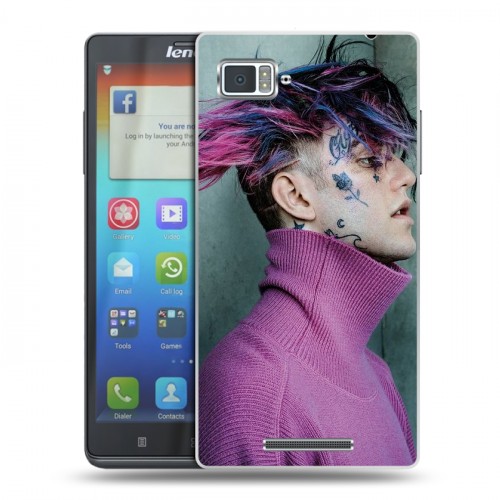 Дизайнерский пластиковый чехол для Lenovo Vibe Z  Lil Peep