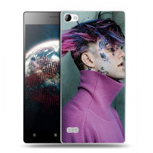 Дизайнерский пластиковый чехол для Lenovo Vibe X2  Lil Peep