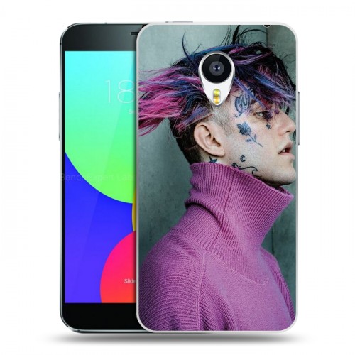 Дизайнерский пластиковый чехол для Meizu MX4 Pro  Lil Peep