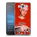 Дизайнерский пластиковый чехол для Microsoft Lumia 950  Lil Peep