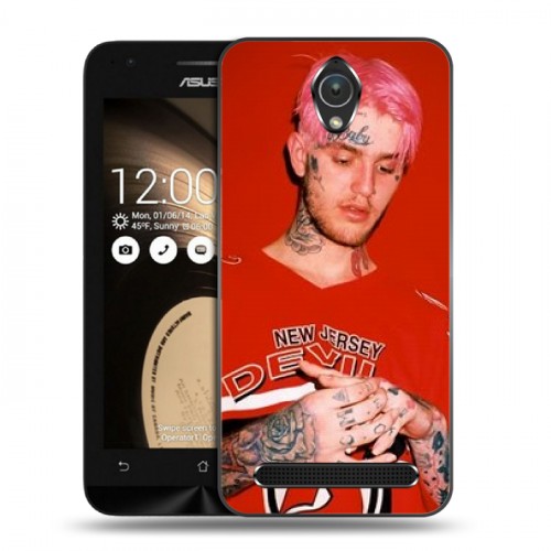 Дизайнерский пластиковый чехол для ASUS Zenfone Go  Lil Peep